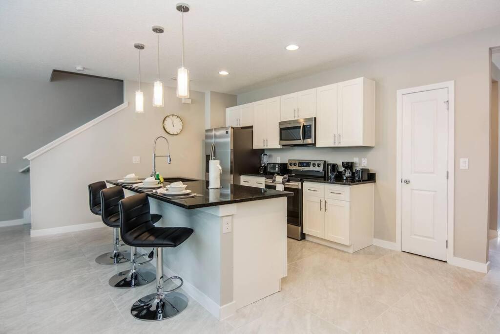 Beautiful Four Bedrooms Townhouse With Splash Pool At Le Reve Resort Kissimmee Exterior foto