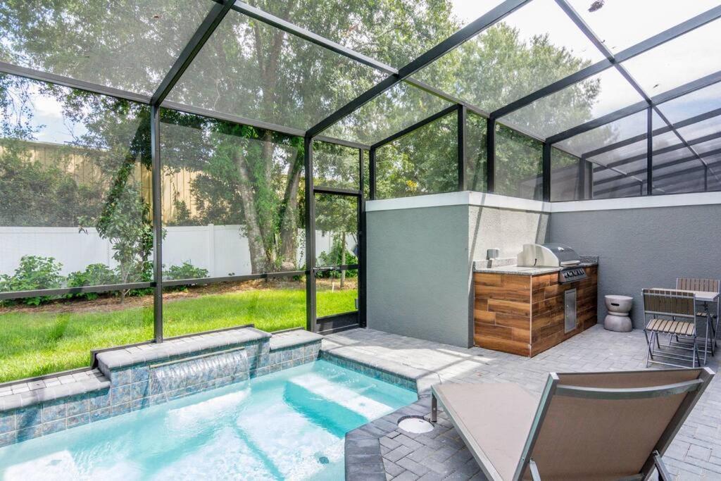 Beautiful Four Bedrooms Townhouse With Splash Pool At Le Reve Resort Kissimmee Exterior foto
